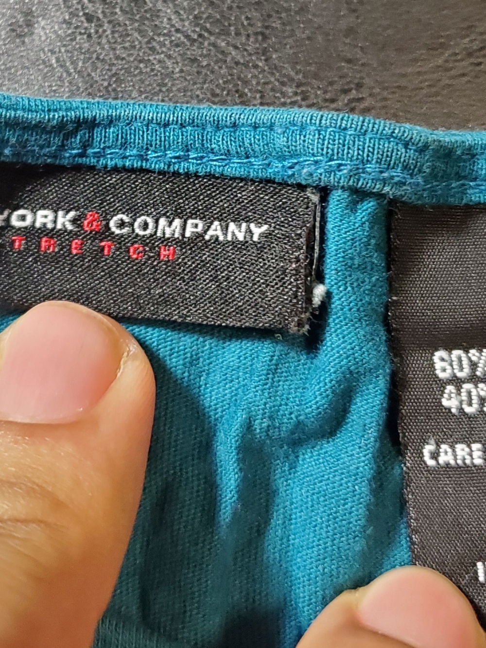 New York&company Aquagreen SizeL Short Slevee Dress/Denim Dark Blue SizeXl Jean - Picture 6 of 7